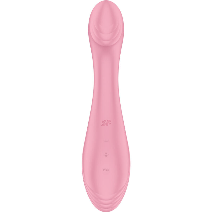 SATISFYER - G-FORCE ESTIMULADOR VIBRADOR G-SPOT ROSA - Sexshoptuga  Sexshoptuga 