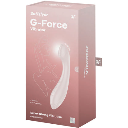 SATISFYER - G-FORCE ESTIMULADOR VIBRADOR G-SPOT ROSA - Sexshoptuga 