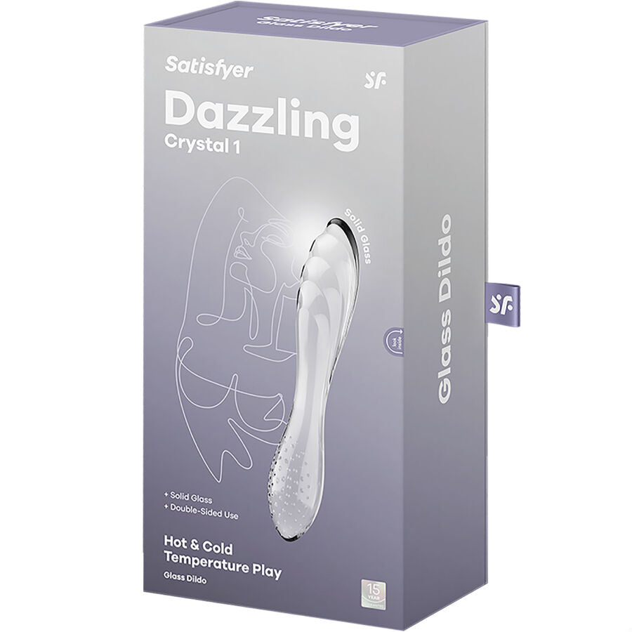 SATISFYER - CRISTAL TRANSPARENTE DESLUMBRANTE - Sexshoptuga  Sexshoptuga 