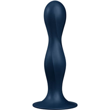 SATISFYER - DILDO DE SILICONE DUPLA BALL-R GARNET - Sexshoptuga  Sexshoptuga 