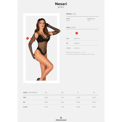 OBSESSIVE - LUVAS NESARI XS/S - Sexshoptuga 