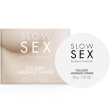 BIJOUX - SLOW SEX VELA DE MASSAGEM CORPORAL 50 G - Sexshoptuga 