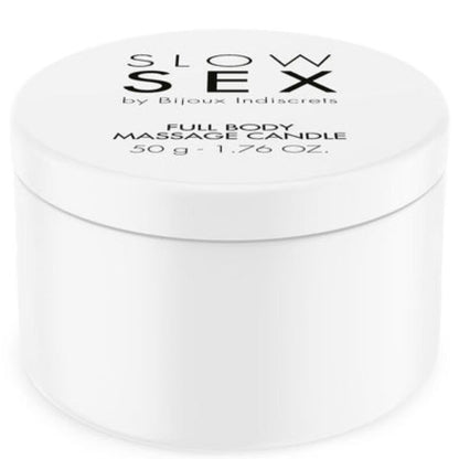 BIJOUX - SLOW SEX VELA DE MASSAGEM CORPORAL 50 G - Sexshoptuga 