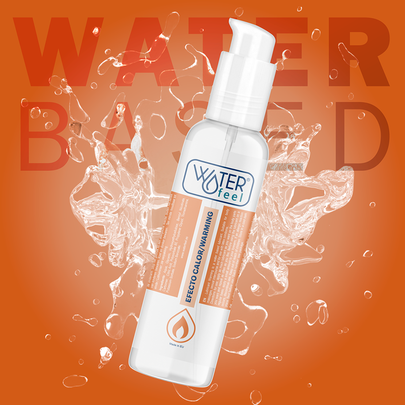 WATERFEEL - LUBRIFICANTE DE EFEITO CALOR 150 ML - Sexshoptuga  Sexshoptuga 