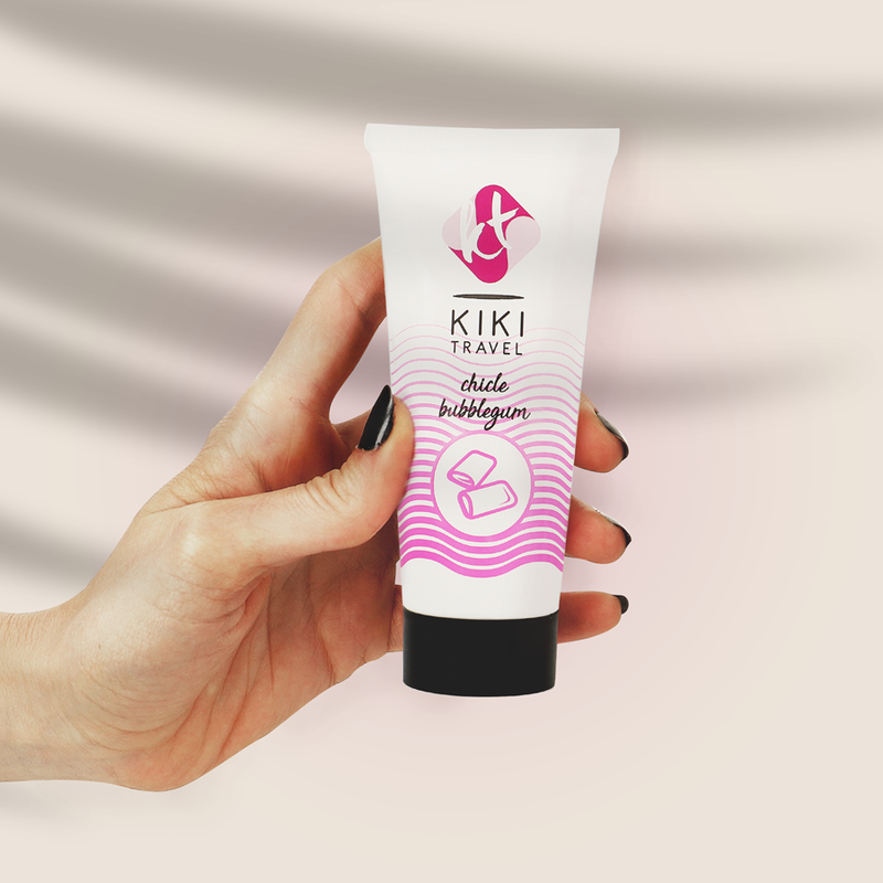 KIKÍ TRAVEL - GOMA DE MORANGO LUBRIFICANTE 50 ML - Sexshoptuga  Sexshoptuga 