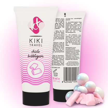 KIKÍ TRAVEL - GOMA DE MORANGO LUBRIFICANTE 50 ML - Sexshoptuga 