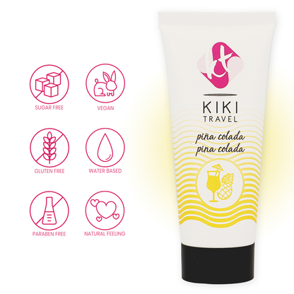 KIKÍ TRAVEL - PINA COLADA LUBRIFICANTE 50 ML - Sexshoptuga 