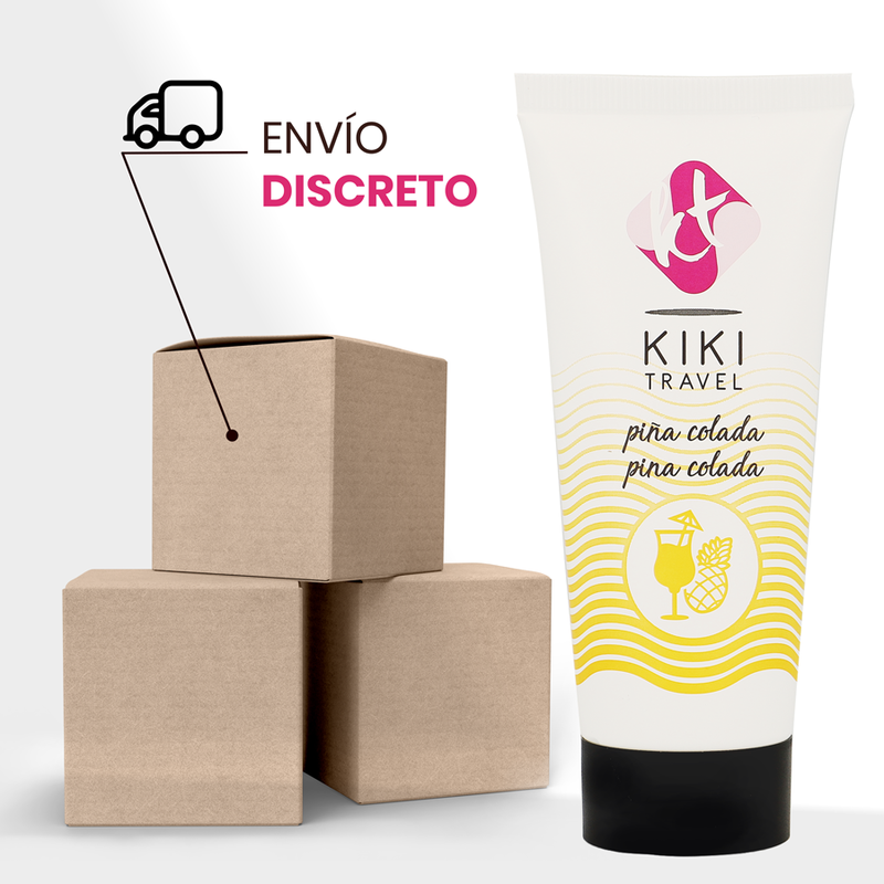 KIKÍ TRAVEL - PINA COLADA LUBRIFICANTE 50 ML - Sexshoptuga 