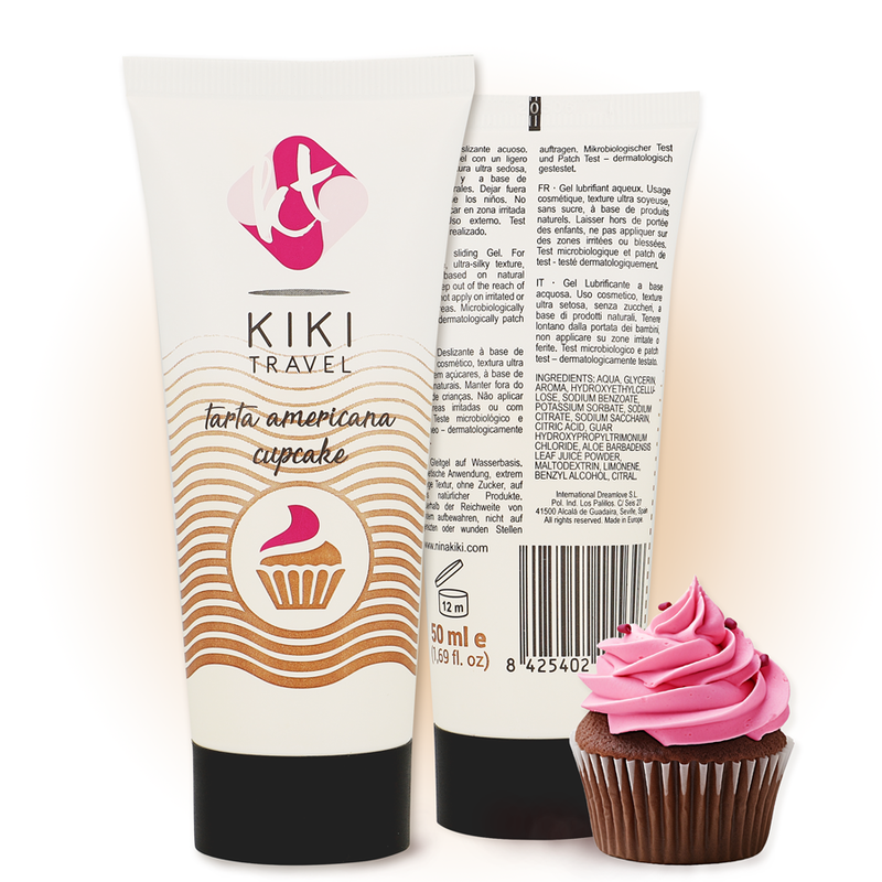 KIKÍ TRAVEL - CUPCAKE LUBRIFICANTE 50 ML - Sexshoptuga 