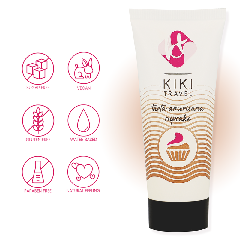 KIKÍ TRAVEL - CUPCAKE LUBRIFICANTE 50 ML - Sexshoptuga  Sexshoptuga 