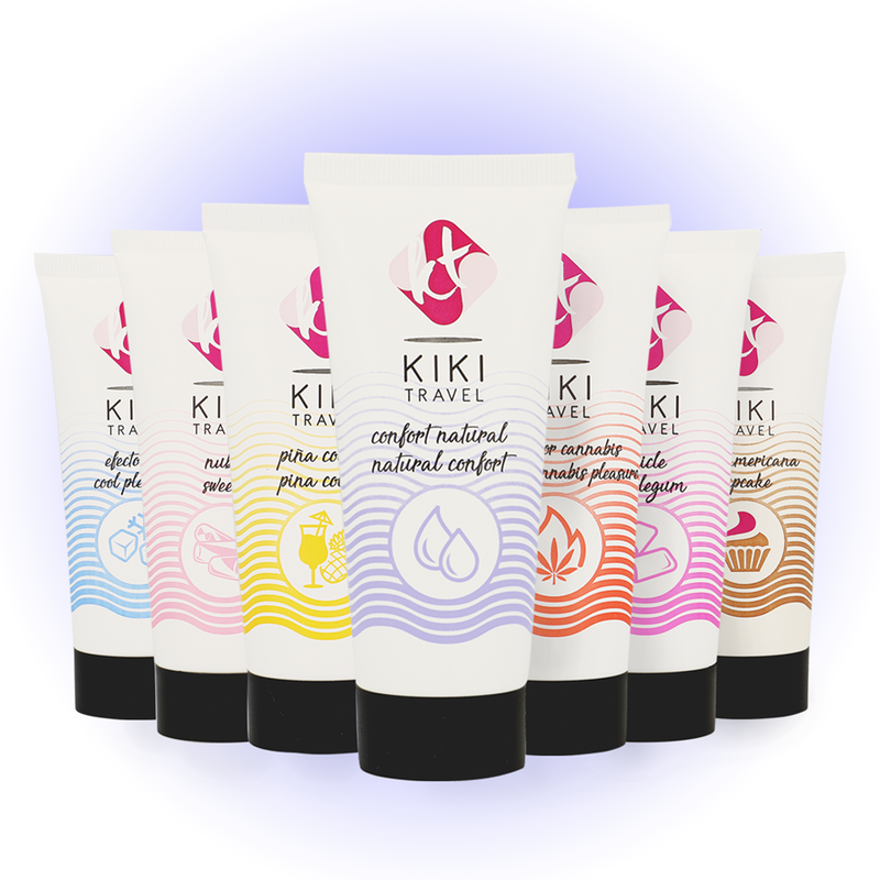 KIKÍ TRAVEL - CONFORT LUBRIFICANTE NATURAL 50 ML - Sexshoptuga  Sexshoptuga 