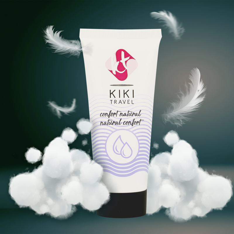 KIKÍ TRAVEL - CONFORT LUBRIFICANTE NATURAL 50 ML - Sexshoptuga  Sexshoptuga 