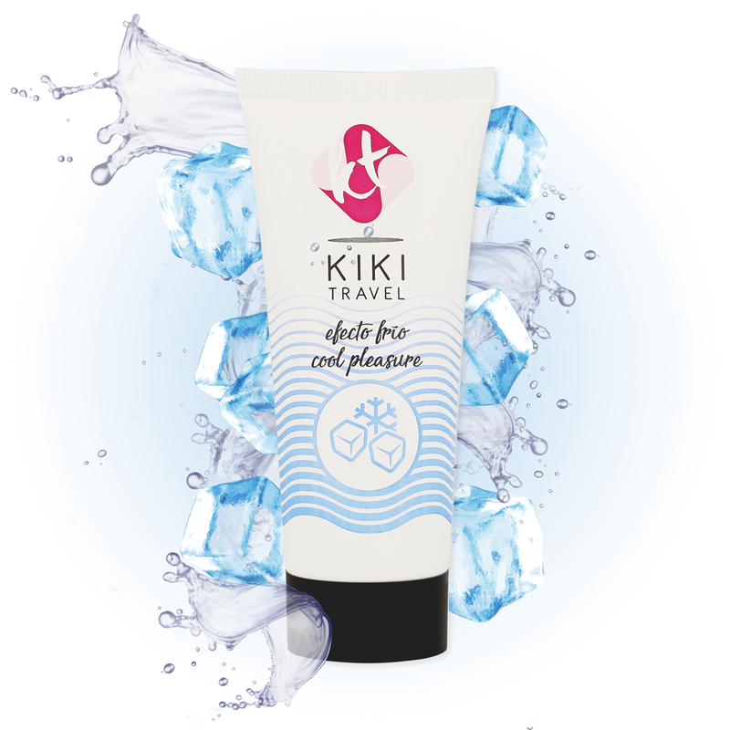 KIKÍ TRAVEL -  LUBRIFICANTE COM EFEITO DE REFRIGERAÇÃO 50 ML - Sexshoptuga  Sexshoptuga 