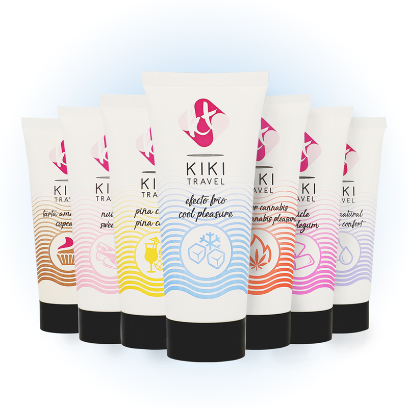 KIKÍ TRAVEL -  LUBRIFICANTE COM EFEITO DE REFRIGERAÇÃO 50 ML - Sexshoptuga  Sexshoptuga 