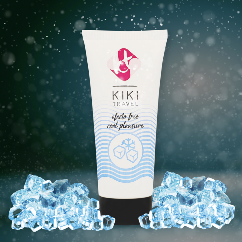 KIKÍ TRAVEL -  LUBRIFICANTE COM EFEITO DE REFRIGERAÇÃO 50 ML - Sexshoptuga  Sexshoptuga 