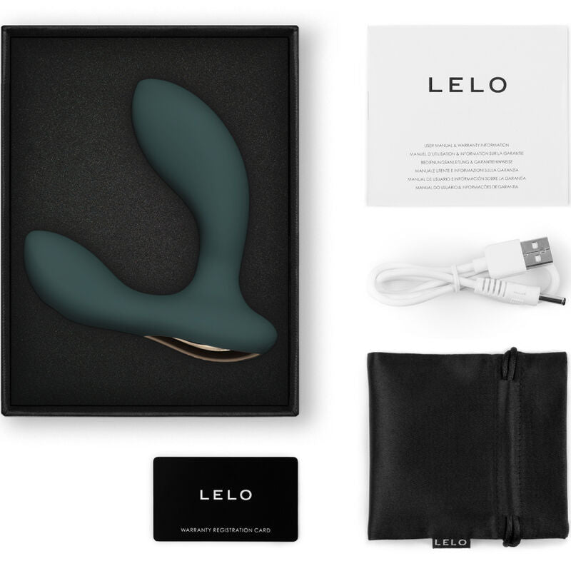 LELO - MASSAGADOR DE PRÓSTATA VERDE HUGO 2 - Sexshoptuga 