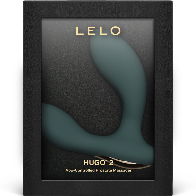 LELO - MASSAGADOR DE PRÓSTATA VERDE HUGO 2 - Sexshoptuga  Sexshoptuga 