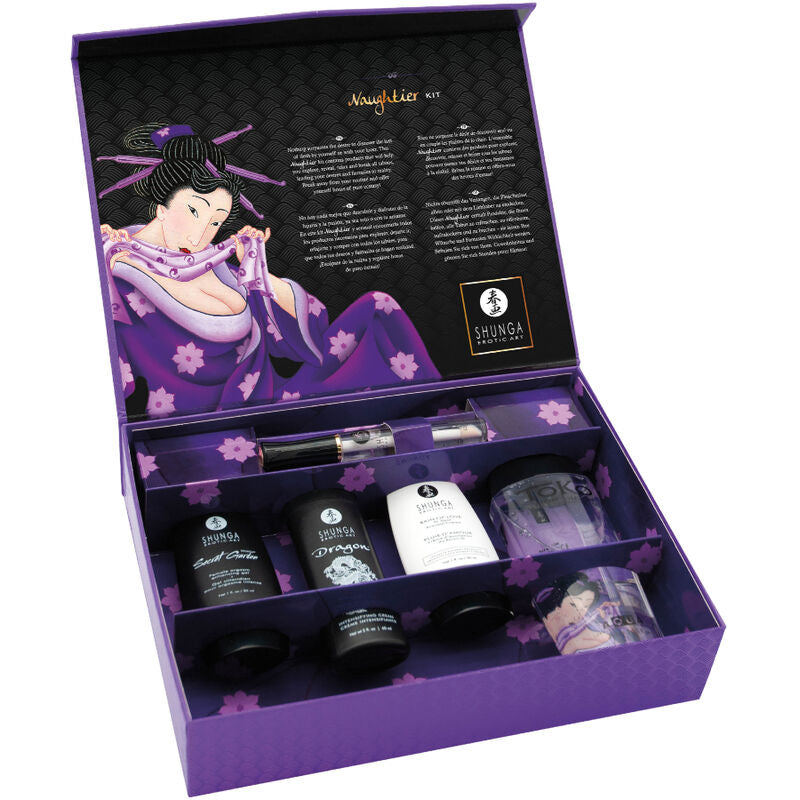 SHUNGA - KIT MAIS NAUGHTIER - Sexshoptuga  Sexshoptuga 