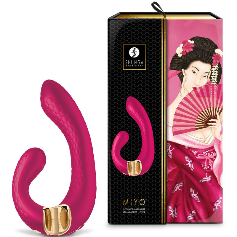 SHUNGA - MASSAJADOR ÍNTIMO MIYO ROSA - Sexshoptuga  Sexshoptuga 