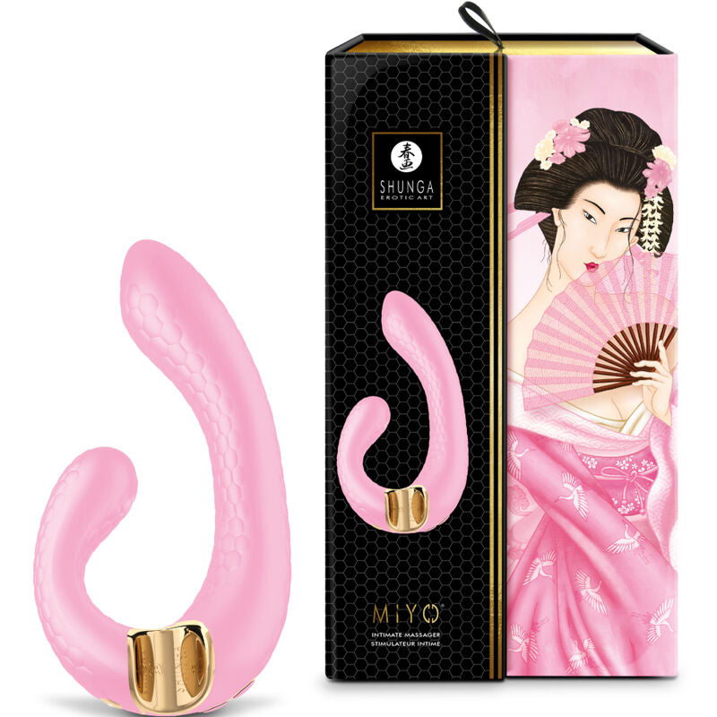 SHUNGA - MASSAJADOR ÍNTIMO MIYO ROSA - Sexshoptuga  Sexshoptuga 