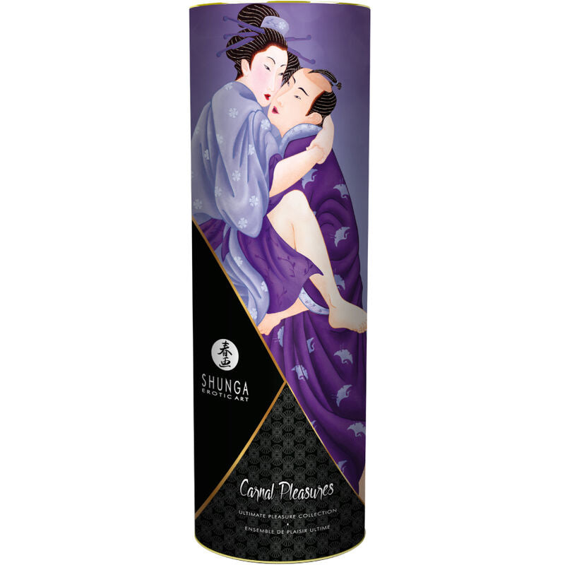 SHUNGA - KIT COLEÇÃO PRAZERES CARNAIS - Sexshoptuga 