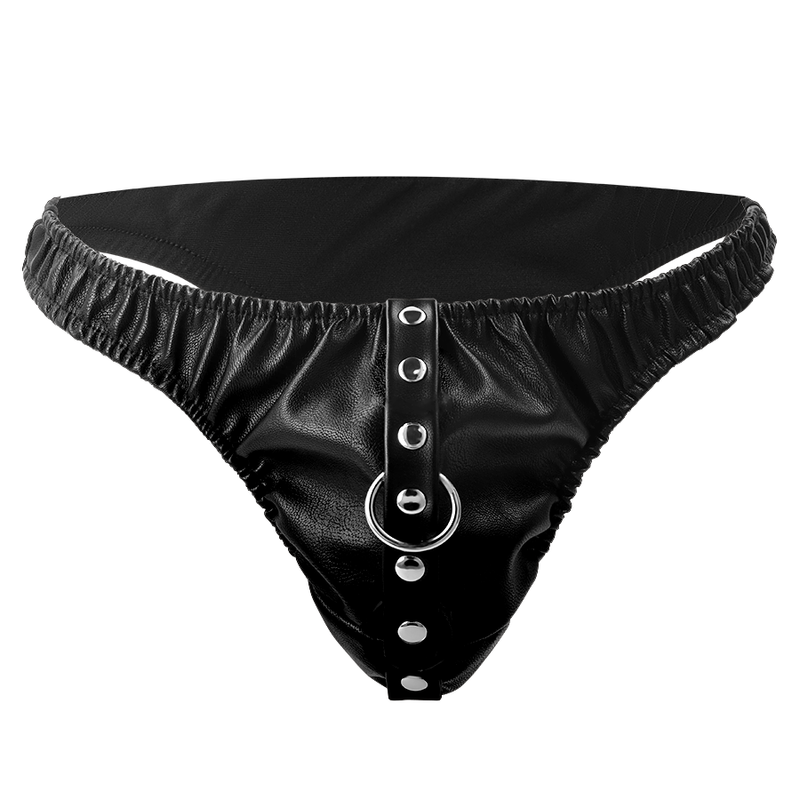 DARKNESS - TANGA DE SUBMISSÃO COM CORRENTE DE METAL - Sexshoptuga  Sexshoptuga 