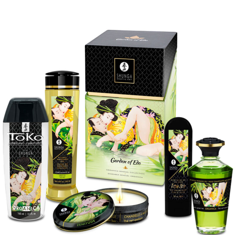 SHUNGA - EDO KIT JARDIM COLEÇÃO ORGÂNICA - Sexshoptuga  Sexshoptuga 