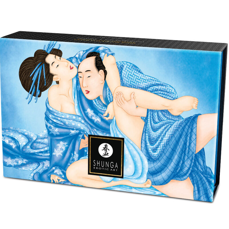 SHUNGA - KIT DE MASSAGEM EM PÓ DE COCO COMESTÍVEL - Sexshoptuga  Sexshoptuga 