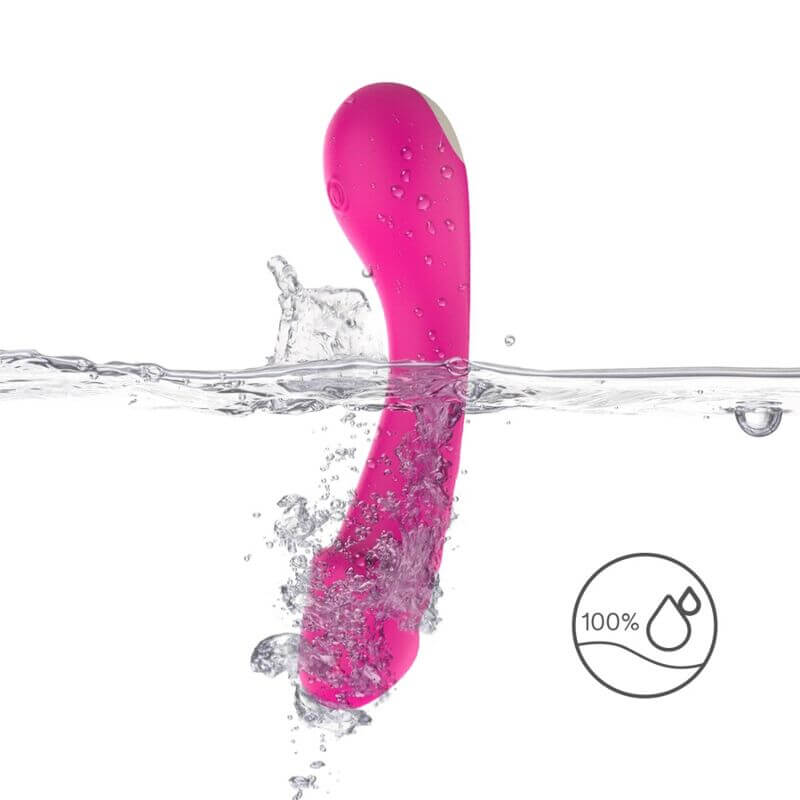 ARMONY - VIBRADOR DILDO G-SPOT SILICONE FÚCSIA Sexshoptuga 