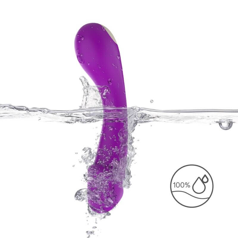 ARMONY - DILDO VIBRADOR G-SPOT SILICONE ROXO Sexshoptuga 