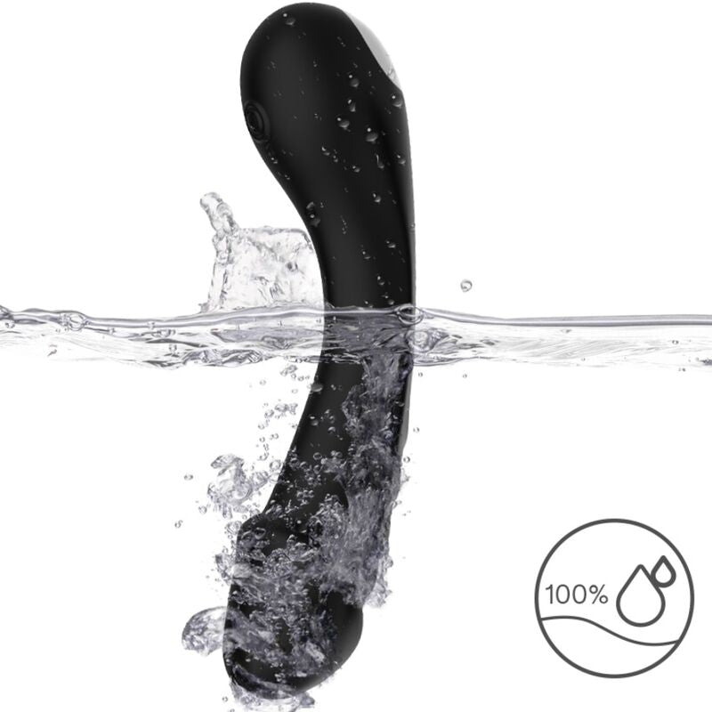 ARMONY - DILDO VIBRADOR G-SPOT SILICONE PRETO Sexshoptuga 