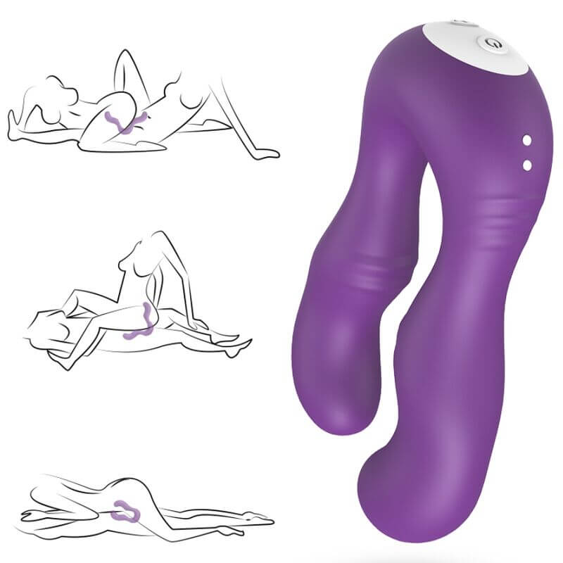 ARMONY - SERAPH VIBRATOR DUAL REMOTE CONTROL PURPLE