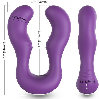 ARMONY - SERAPH VIBRATOR DUAL REMOTE CONTROL PURPLE