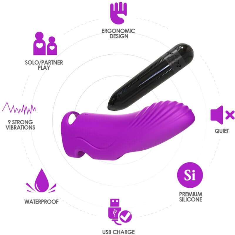 ARMONY - AURORA FUCHSIA FINGER VIBRATOR Sexshoptuga 