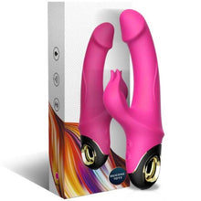 ARMONY - RABBIT DILDO VIBRATOR METER ROTATOR FUCHSIA Sexshoptuga 