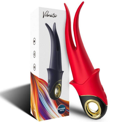 ARMONY - SHADOW DOUBLE HEAD VIBRATOR TEASING RED