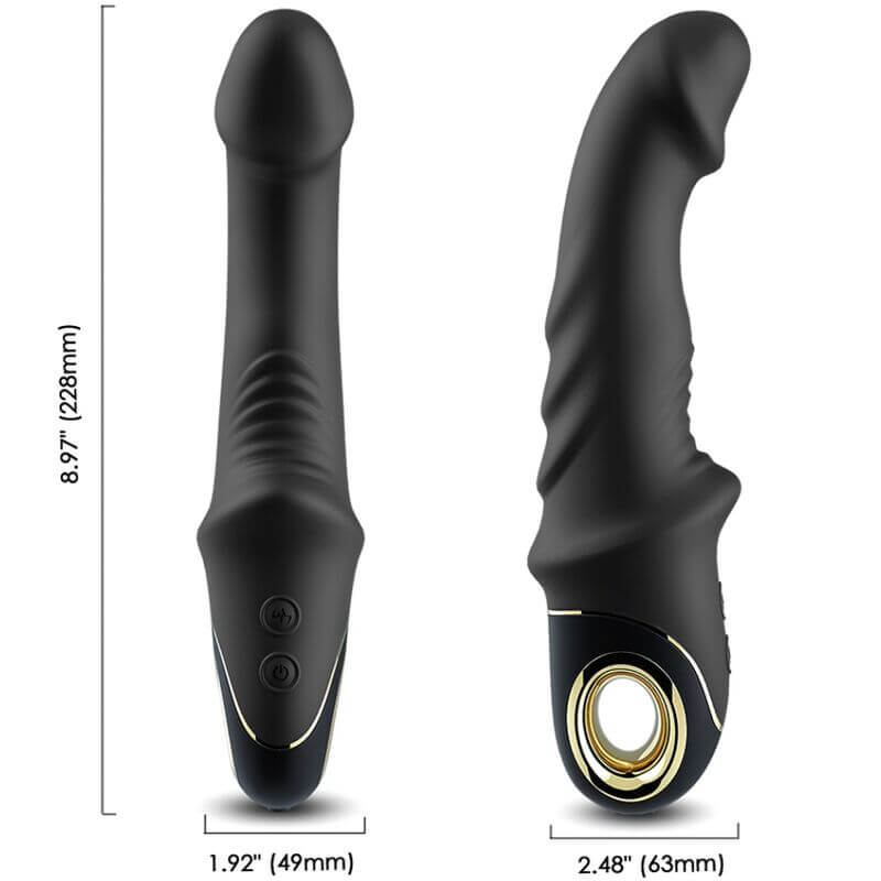 ARMONY - JOYBLADE DILDO VIBRADOR ROTATOR PRETO Sexshoptuga 