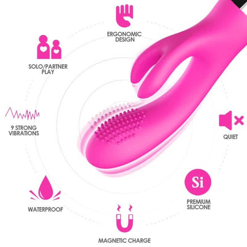 ARMONY - FUCHSIA RABBIT VIBRATOR Sexshoptuga 