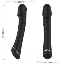 ARMONY - BLACK SILICONE VIBRATING DILDO Sexshoptuga 