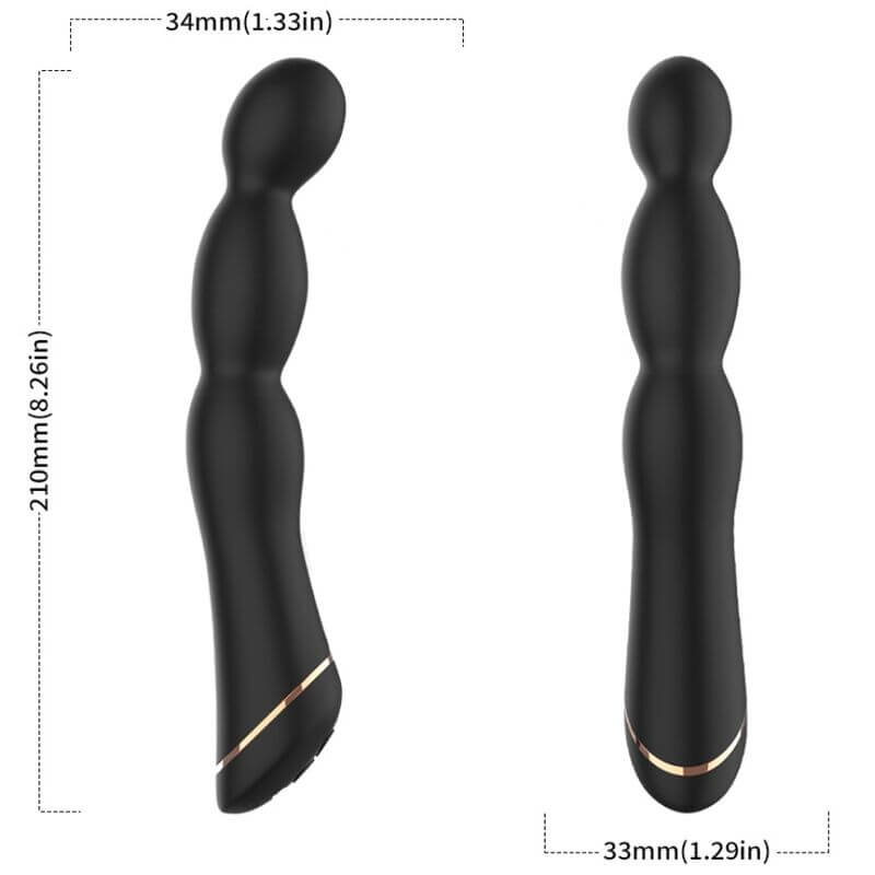 ARMONY - VIBRADOR BAMBU AJUSTÁVEL PRETO Sexshoptuga 