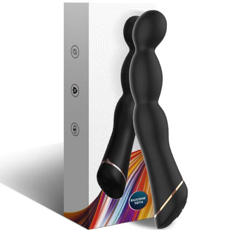 ARMONY - VIBRADOR BAMBU AJUSTÁVEL PRETO Sexshoptuga 