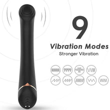 ARMONY - BLACK SILICONE FALT HEAD VIBRATOR Sexshoptuga 