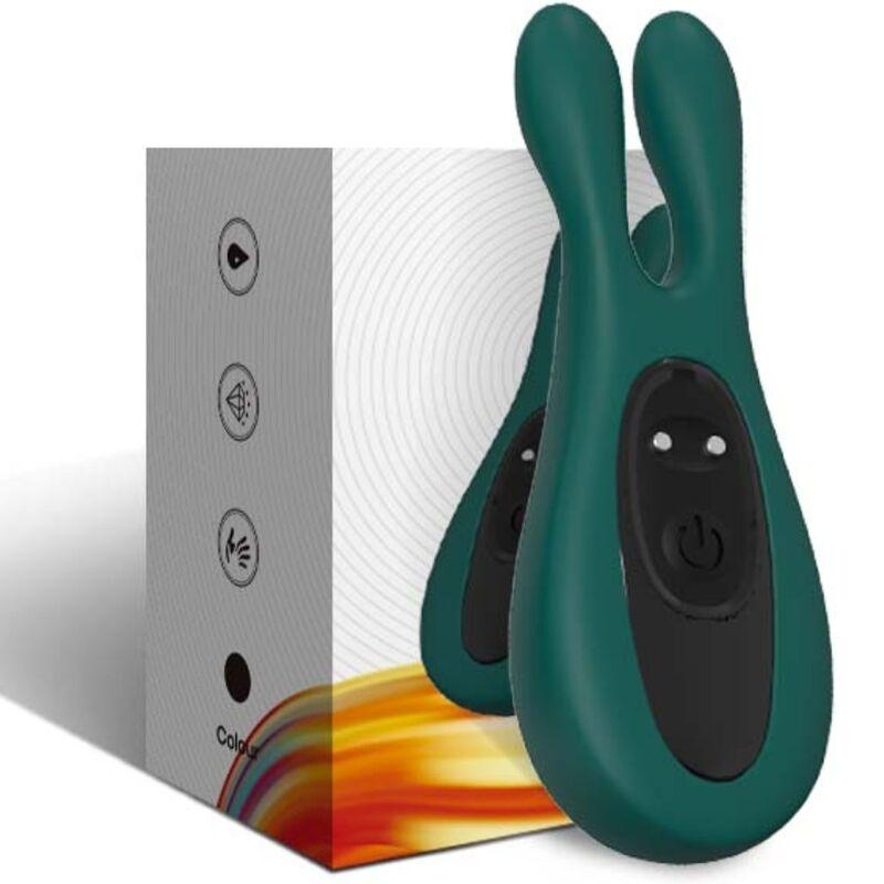 ARMONY - ESTIMULADOR E VIBRADOR COELHO VERDE - Sexshoptuga 