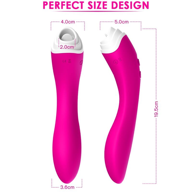 ARMONY - FAIRYLAND LICKING VIBRATING CLIP AND FUCISA VIBRATOR Sexshoptuga 