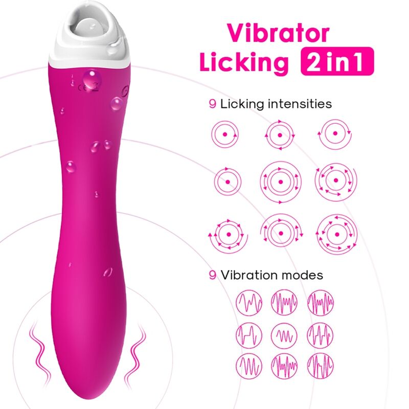 ARMONY - FAIRYLAND LICKING VIBRATING CLIP AND FUCISA VIBRATOR Sexshoptuga 