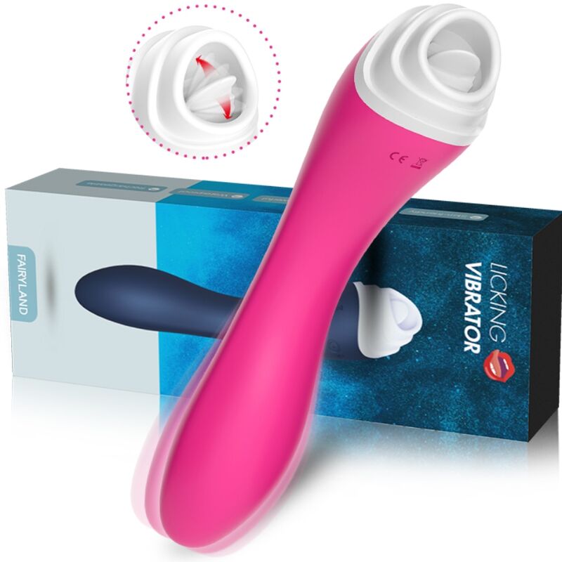 ARMONY - FAIRYLAND LICKING VIBRATING CLIP AND FUCISA VIBRATOR Sexshoptuga 