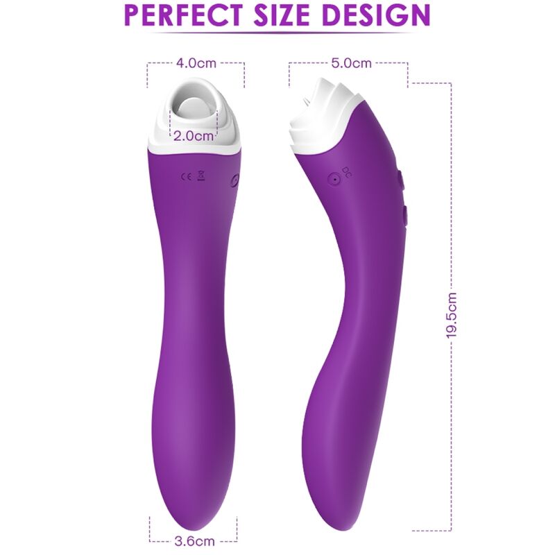 ARMONY - FAIRYLAND LAMINDO CLITOR VIBRANTE E VIBRADOR ROXO Sexshoptuga 