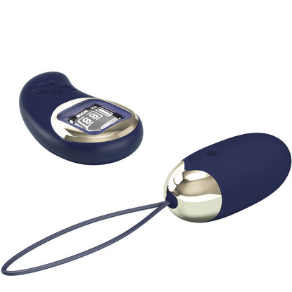 PRETTY LOVE - OVO VIBRANTE MINA CONTROLE REMOTO AZUL - Sexshoptuga 