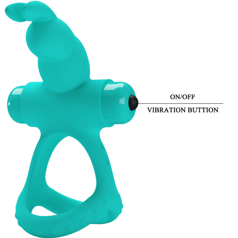 PRETTY LOVE - ANEL VIBRADOR FIGGY GREEN COELHO - Sexshoptuga  Sexshoptuga 