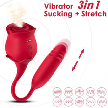 ARMONY - ROSEKNIGTH LAMINDO CLITOR VIBRANTE E VIBRADOR VERMELHO Sexshoptuga 